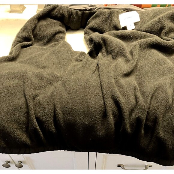 Old Navy Puffer Vest Black with Embroidered Horse Size XS - Picture 6 of 10